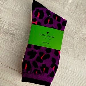 Kate spade crew socks 3-pack NEW!